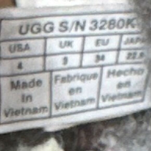 UGG Gray Boots sz 4 - Picture 8 of 8